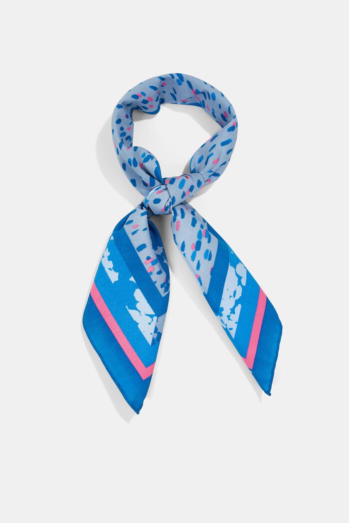 Tørklæde/Halstørklæde, GREY BLUE, detail image number 3