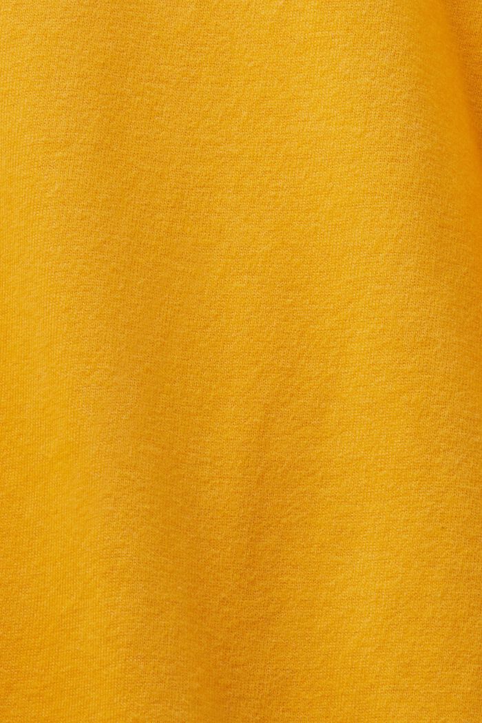 Langærmet T-shirt med rund hals, GOLDEN ORANGE, detail image number 6