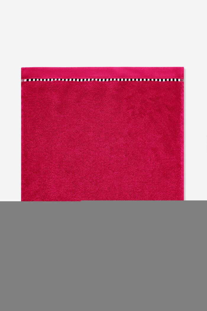 Med TENCEL™: Håndklædeserie af frotté, RASPBERRY, detail image number 5