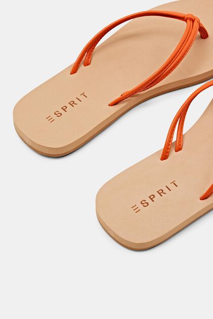 Flip flop-sandaler med knudedetalje