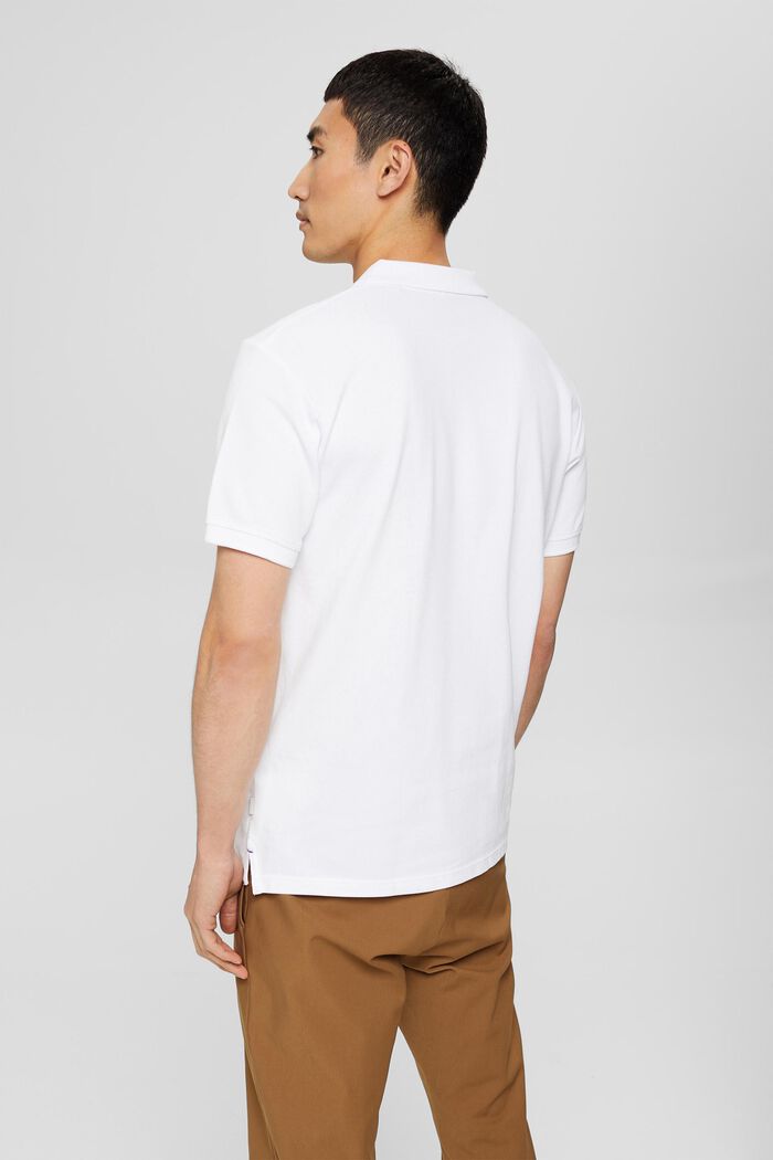 Poloshirt, WHITE, detail image number 3