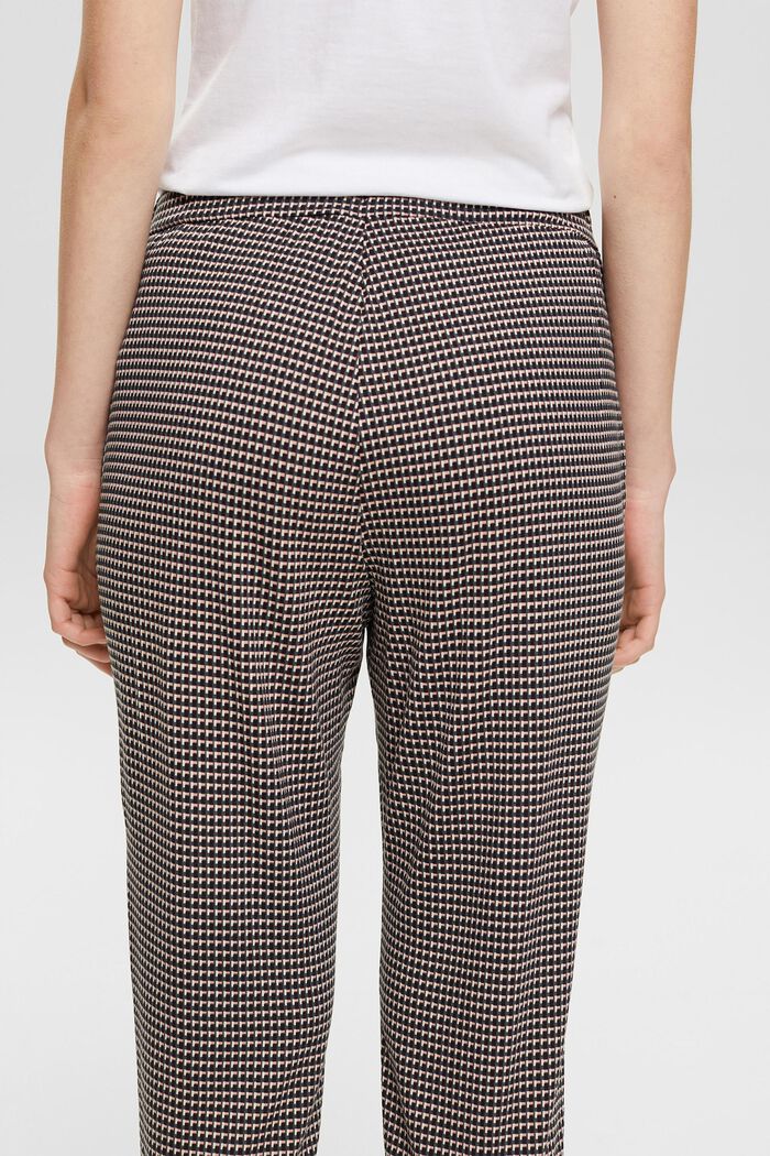 Pyjamasbukser med allover-mønster, BLACK, detail image number 4