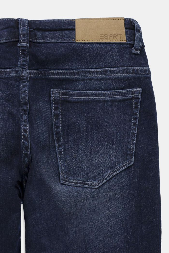 Reflekterende jeans med justerbar linning, BLUE DARK WASHED, detail image number 2
