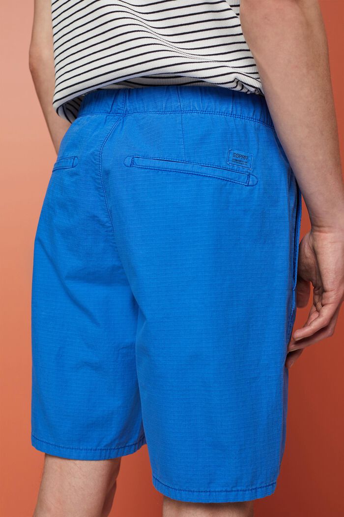Shorts med snørebælte, BRIGHT BLUE, detail image number 6