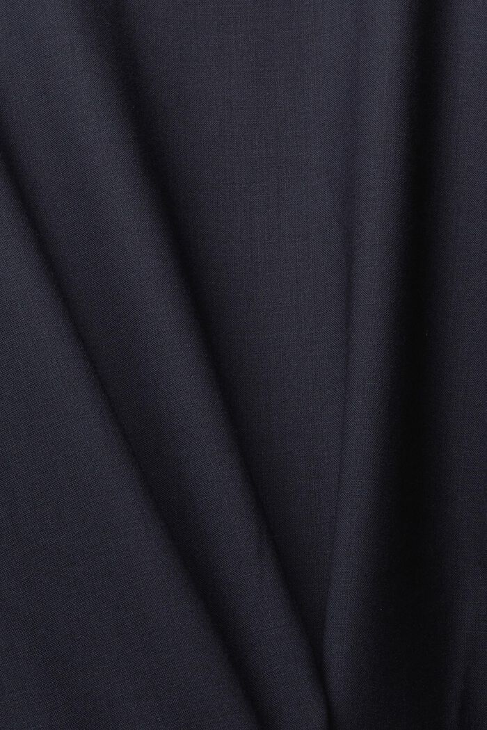 I uld: Kort jakke med lynlås, DARK BLUE, detail image number 1
