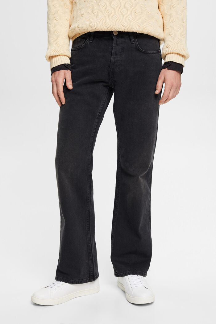 Western bootcut-jeans, BLACK DARK WASHED, detail image number 0