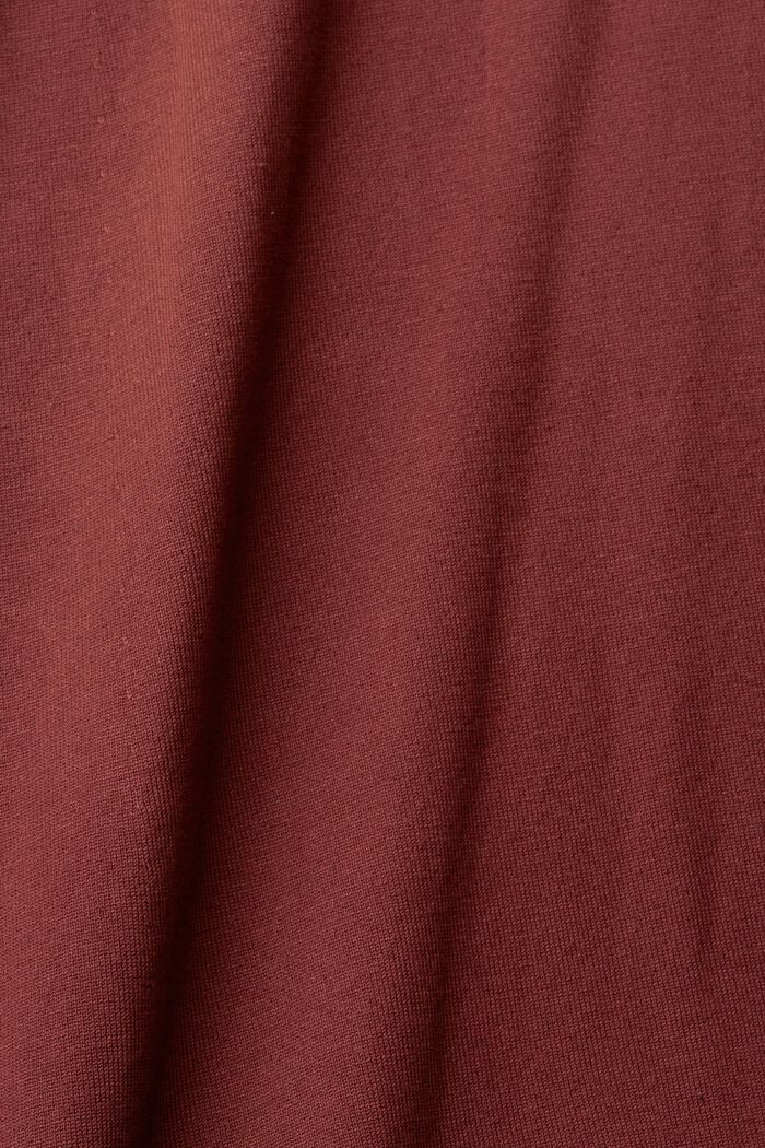 Strikket minikjole, BORDEAUX RED, detail image number 1