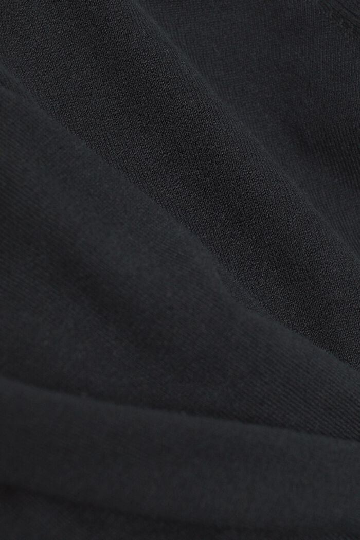Striksweater med korte ærmer, BLACK, detail image number 6