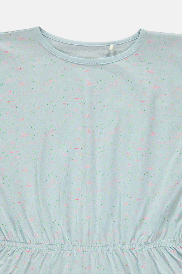 T-shirtkjole med print, LIGHT AQUA GREEN, detail image number 2
