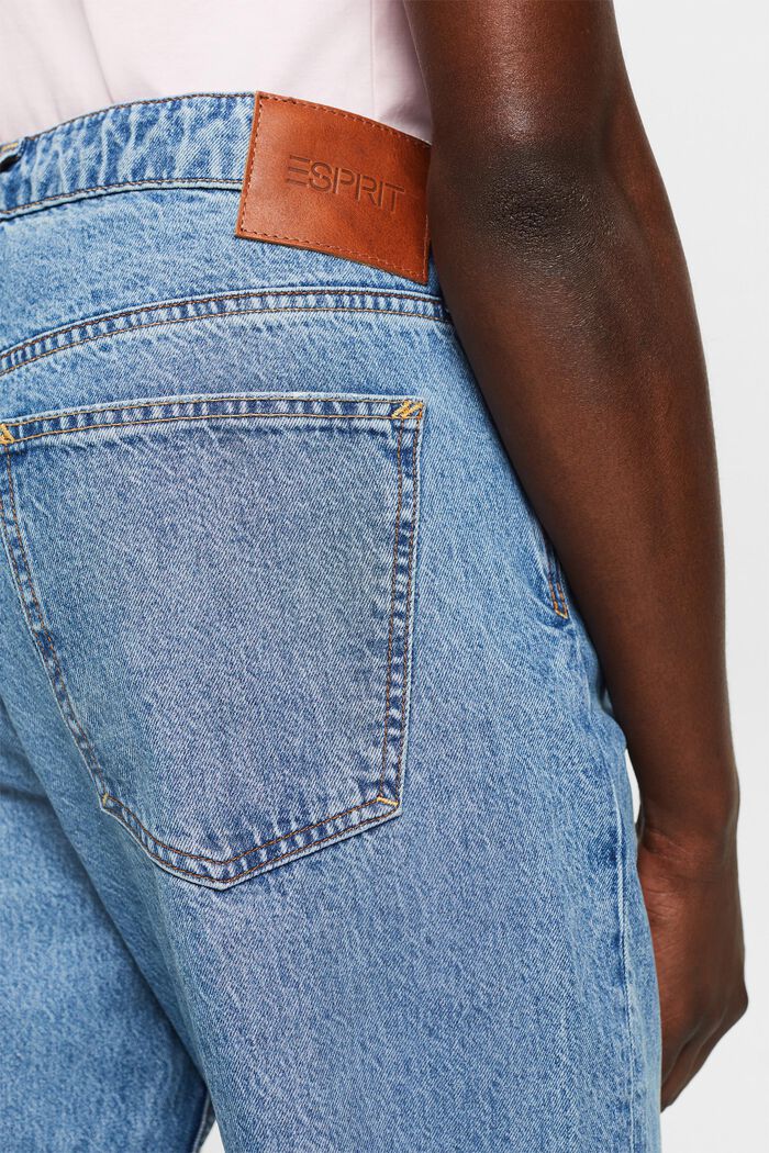 Relaxed retro-jeans med mellemhøj talje, BLUE LIGHT WASHED, detail image number 3