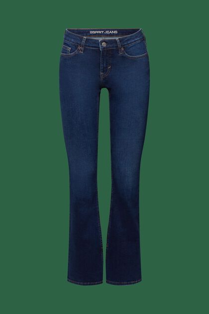 Bootcut jeans med lav talje