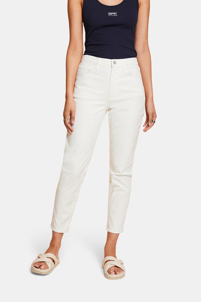 Mom fit jeans, OFF WHITE, detail image number 0