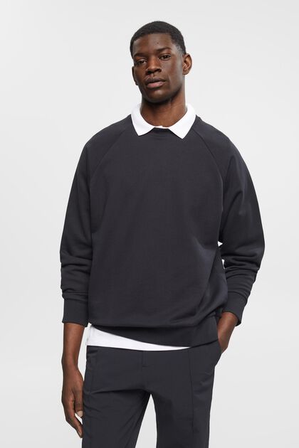 Relaxed fit sweatshirt i bomuld