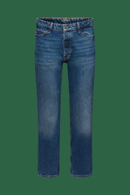 Relaxed retro-jeans med mellemhøj talje