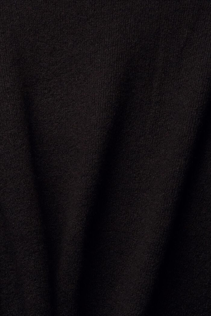 Med uld: blød og lækker pullover, BLACK, detail image number 1