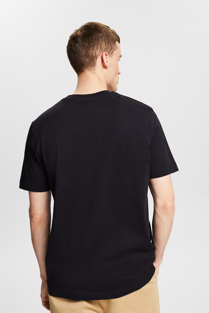 T-shirt med grafisk print, BLACK, detail image number 2