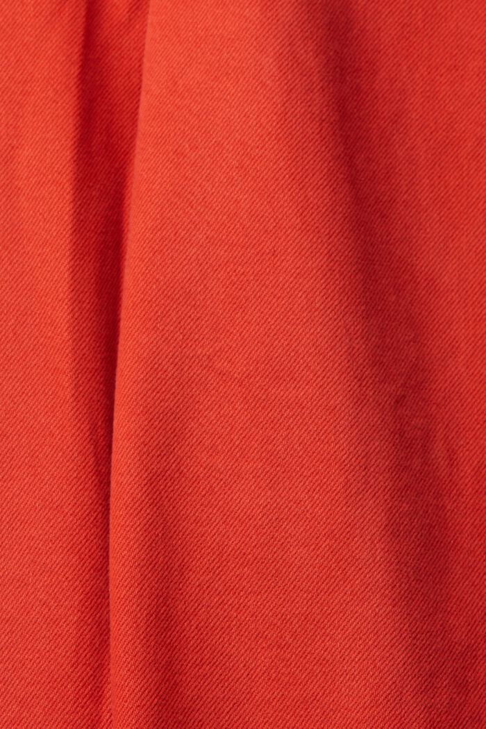 Bukser med mom fit, ORANGE RED, detail image number 1