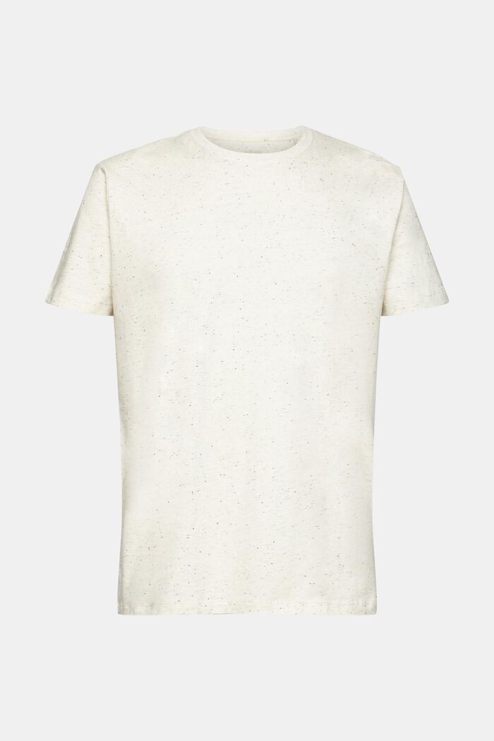 Nistret jersey-T-shirt, WHITE, detail image number 6