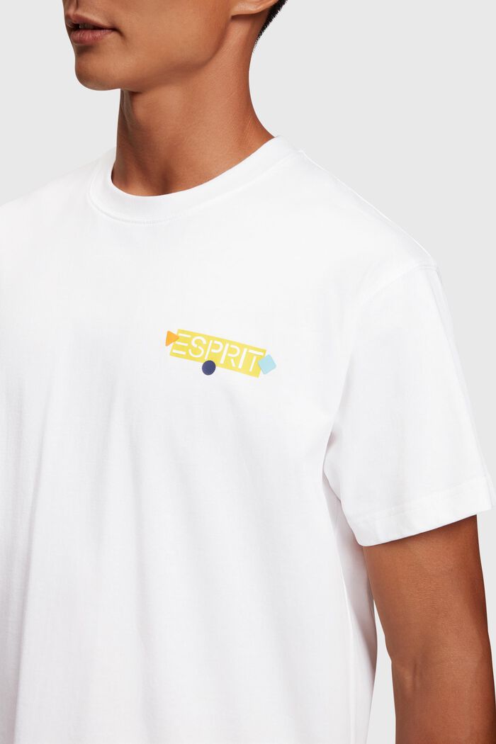 Yagi Archive T-shirt med grafisk logo, WHITE, detail image number 2
