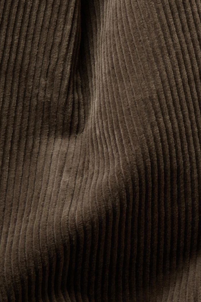 Fløjlsbukser med vide ben, BROWN GREY, detail image number 6