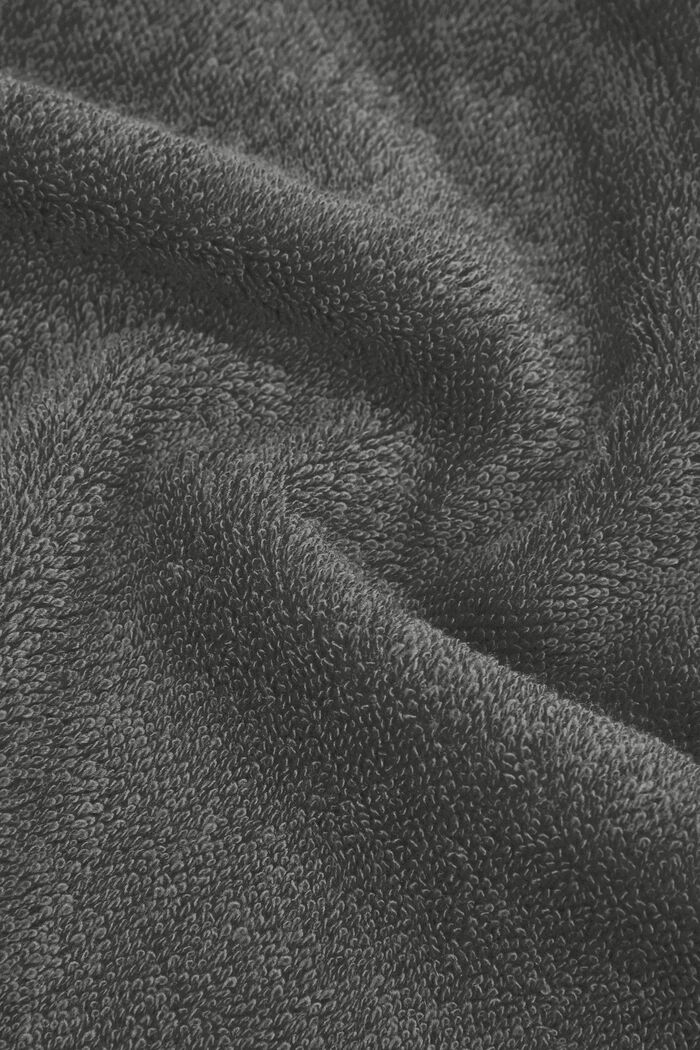 Med TENCEL™: Håndklædesæt af frotté med 3 stk., ANTHRACITE, detail image number 1