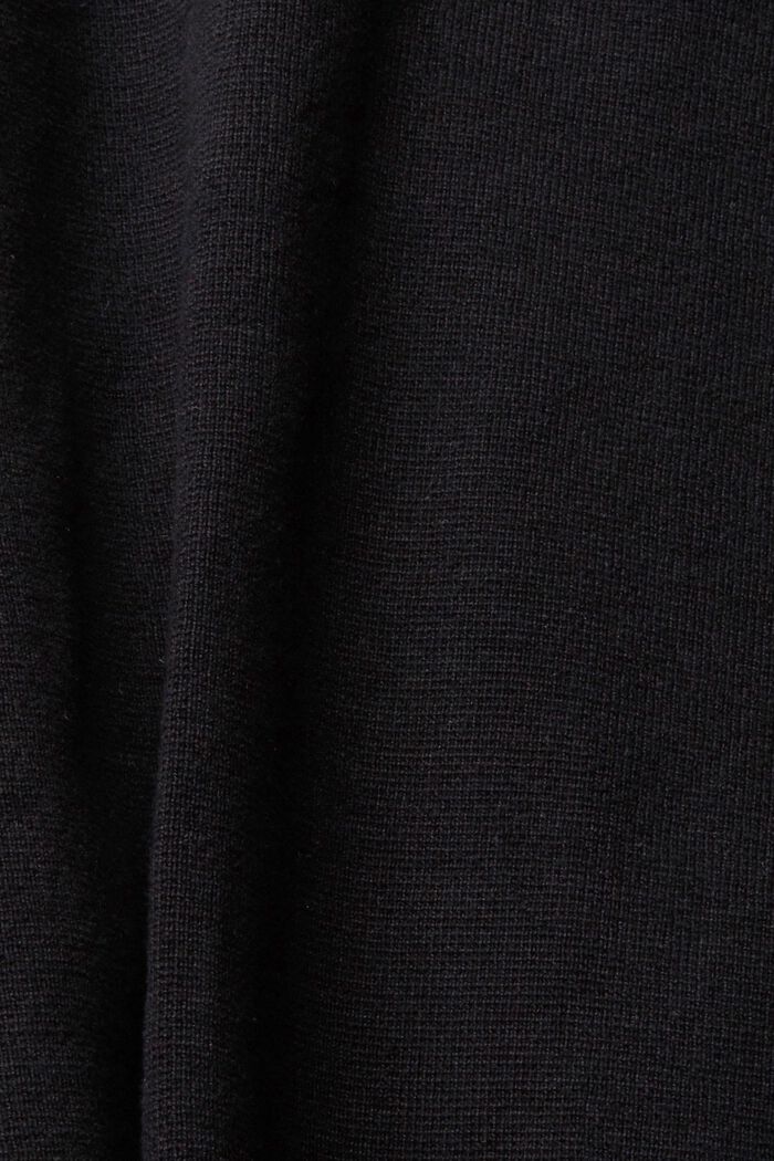 Cardigan med lynlås, BLACK, detail image number 5