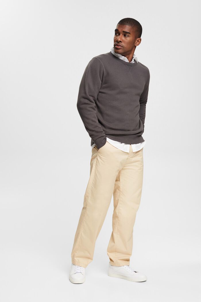 Chinos med wide fit
