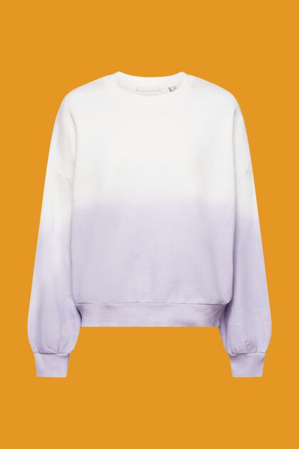 Oversized ombre-sweatshirt
