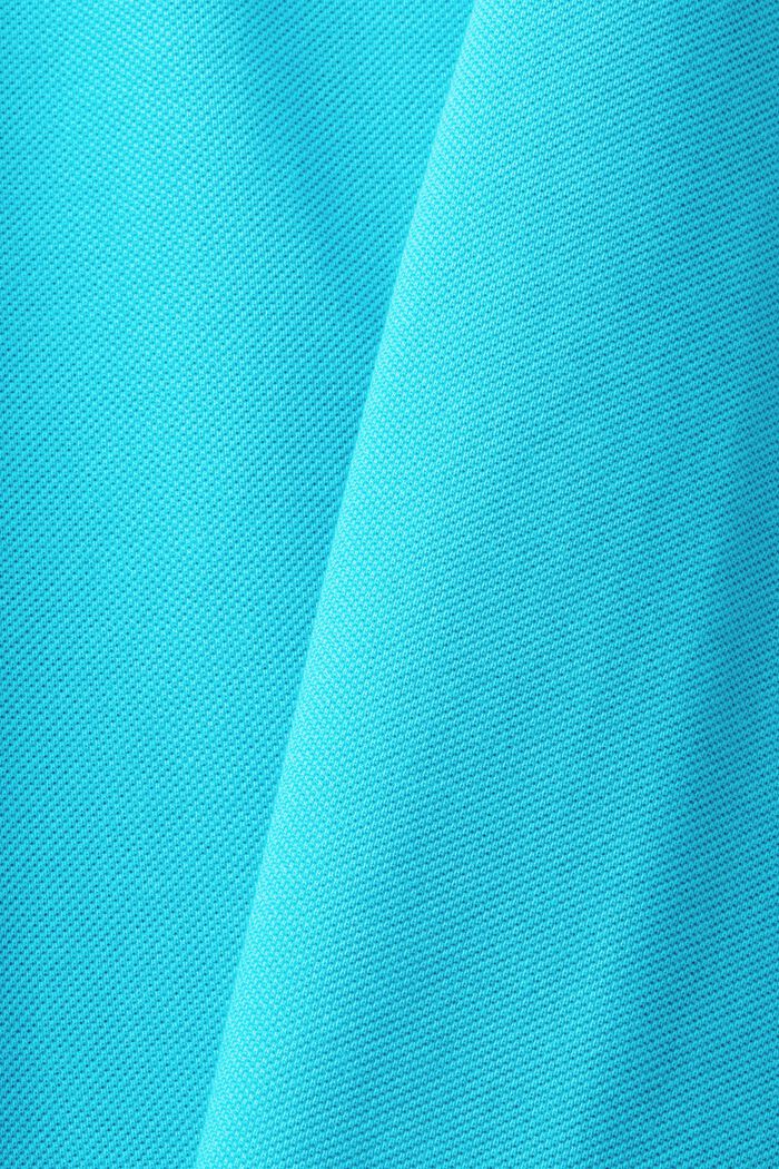 Poloshirt i slim fit, AQUA GREEN, detail image number 5