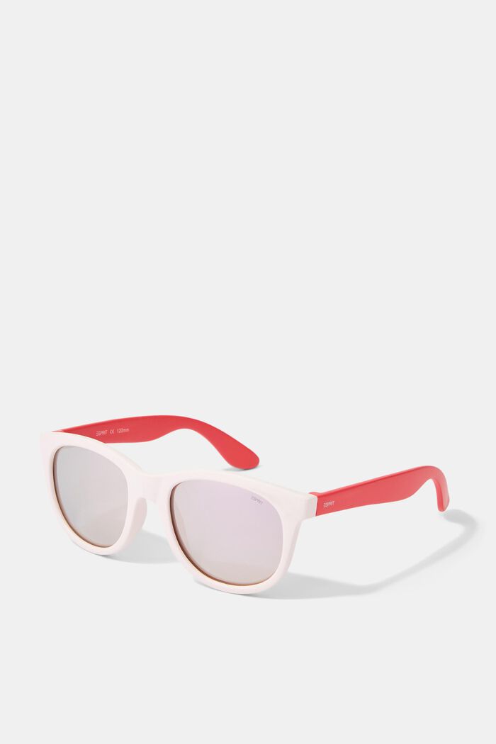 Rektangulære solbriller, PINK, detail image number 0