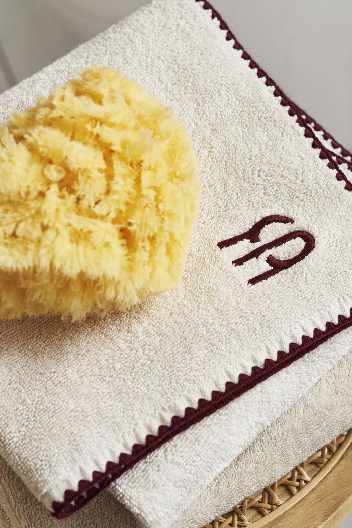 Håndklæde i 100% bomuld, SAND, detail image number 3