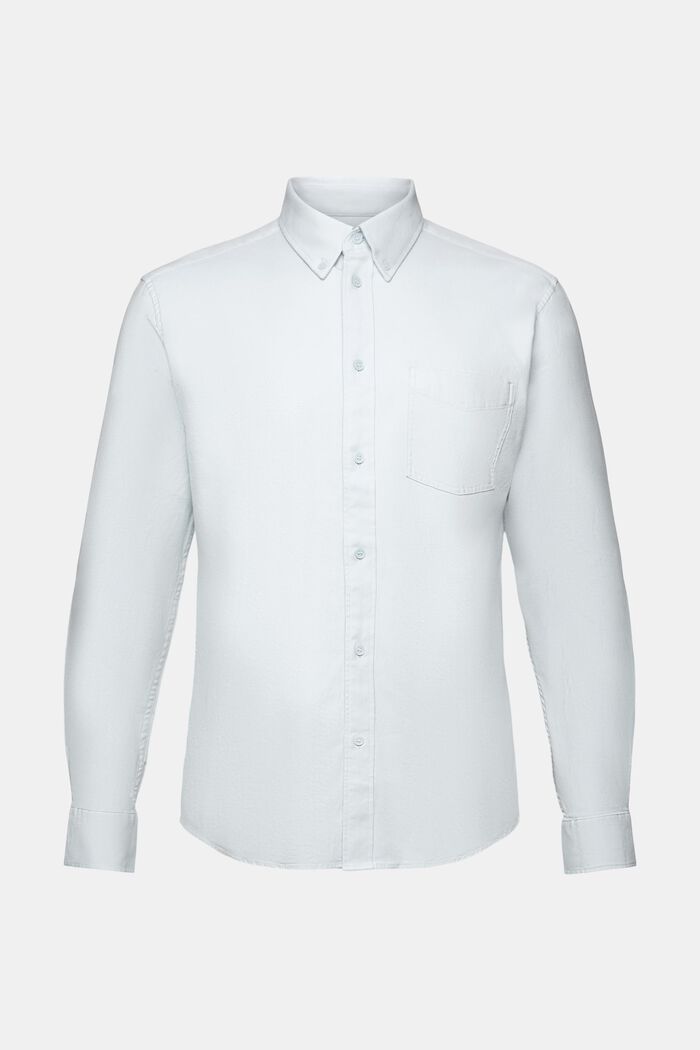 Regular fit-skjorte i twill, PASTEL BLUE, detail image number 7