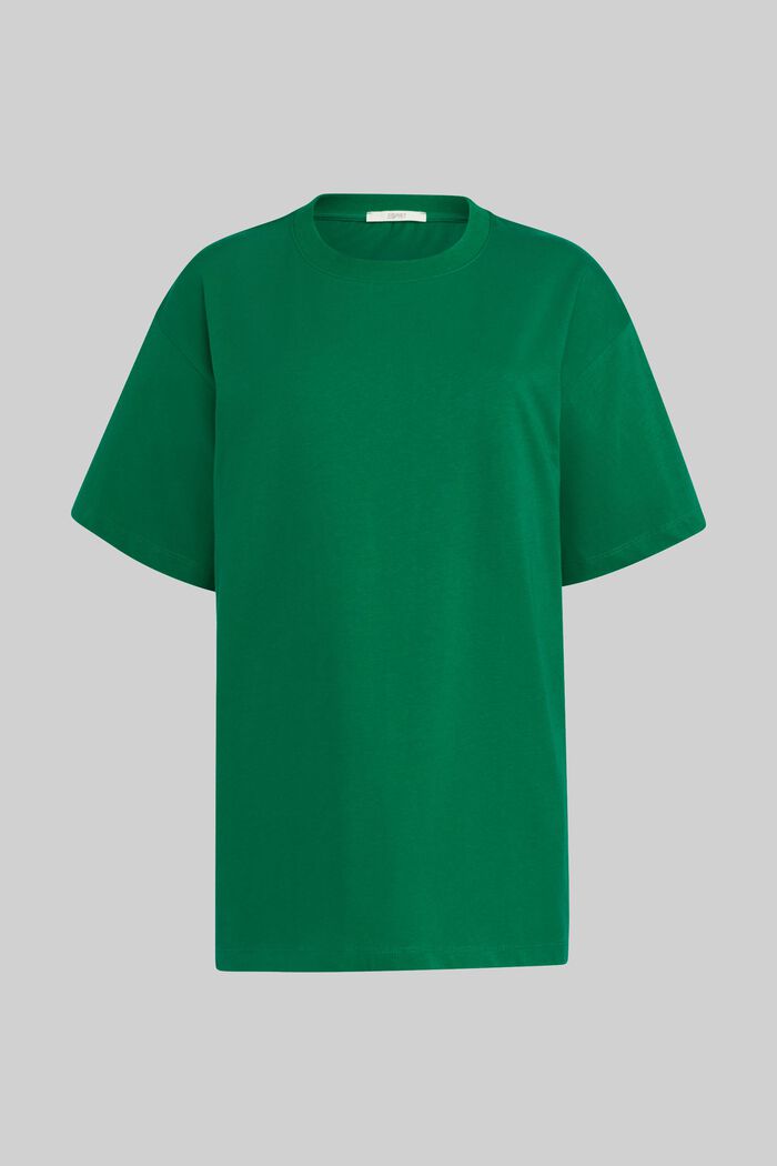 Unisex-T-shirt med print på ryggen