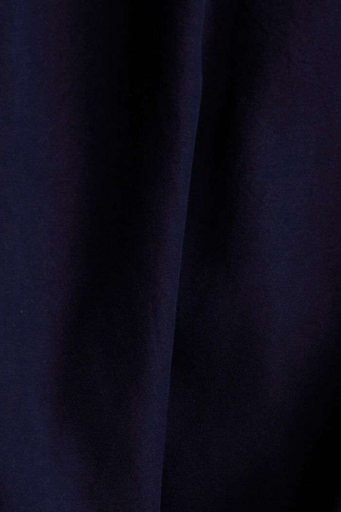 I TENCEL™: tunikakjole med bælte, NAVY, detail image number 4