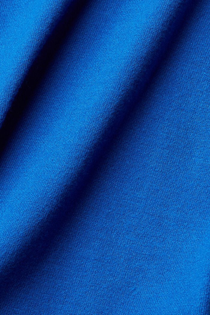 Pullover med rullekrave, BRIGHT BLUE, detail image number 1