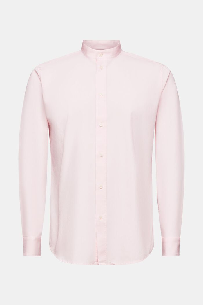 Skjorte med standkrave, PASTEL PINK, detail image number 5