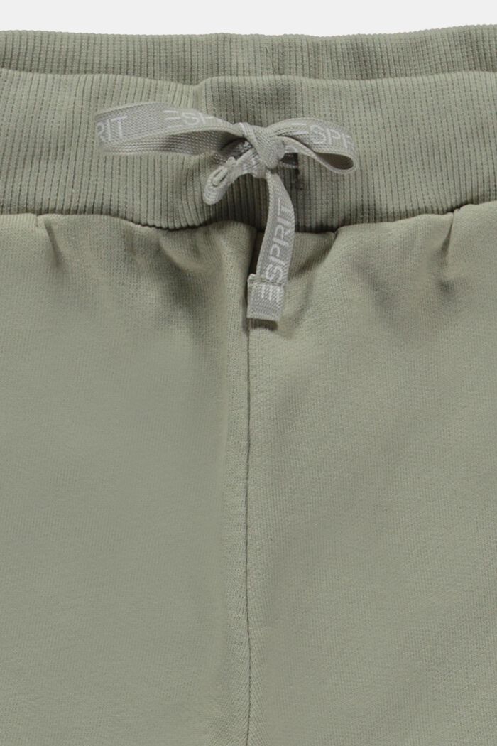 Pakke med 2 par sweatshorts, DUSTY GREEN, detail image number 2