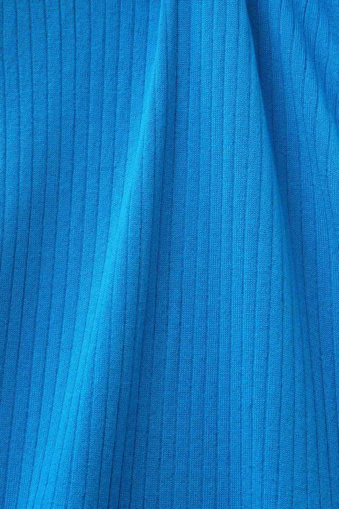 Strikket minikjole, BLUE, detail image number 5
