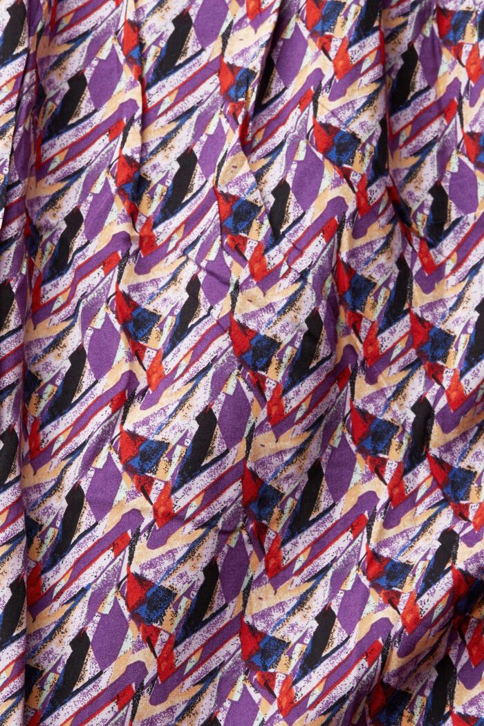 Bluse med mønster, LENZING™ ECOVERO™, LAVENDER, detail image number 1