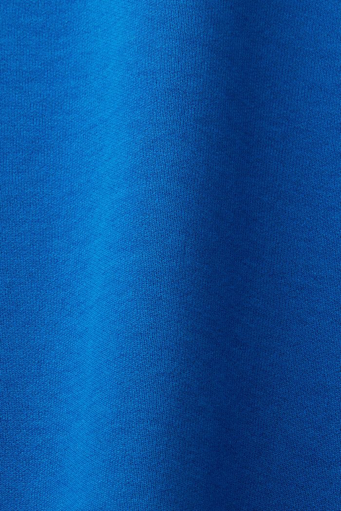 Basis-sweatshirt, bomuldsmiks, BRIGHT BLUE, detail image number 5