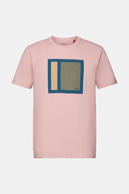 T-shirt i bomuldsjersey med print