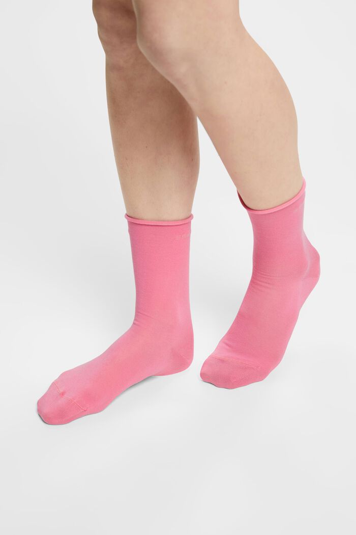 Pakke med 2 par sokker i groft strik, ROSE, detail image number 2