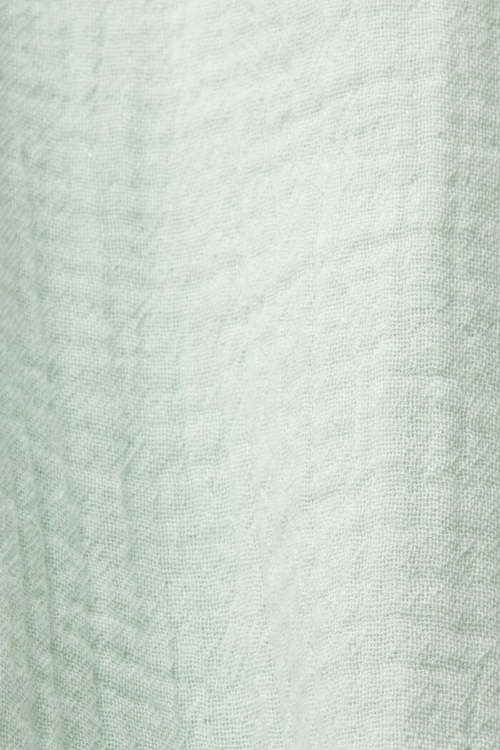 Tunika/strandkjole, 100 % bomuld, DUSTY GREEN, detail image number 4