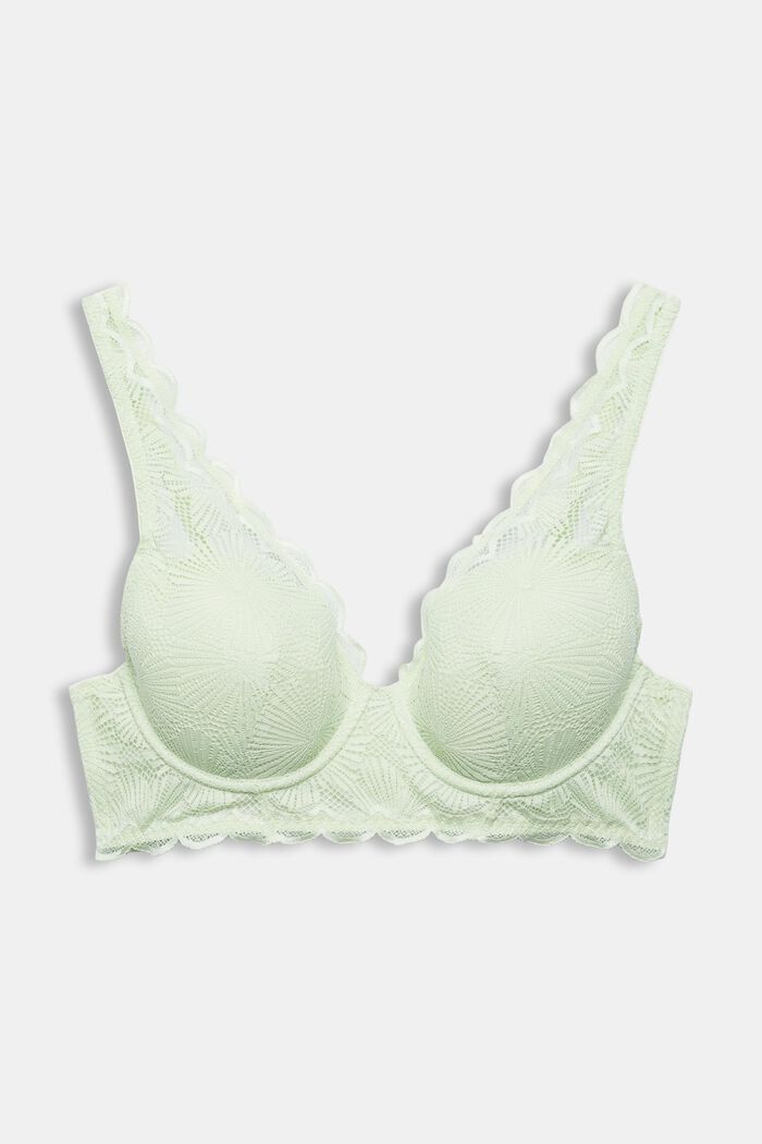 Bras with wire, LIGHT GREEN, detail image number 2