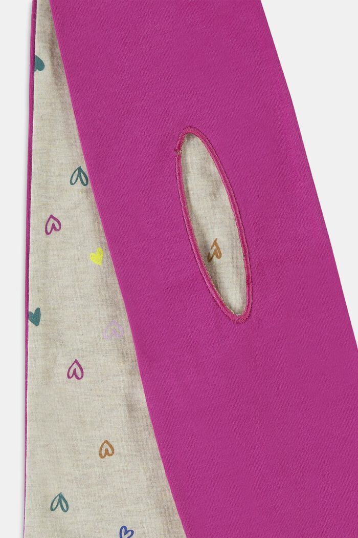 Vendbart halstørklæde, DARK PINK, detail image number 2