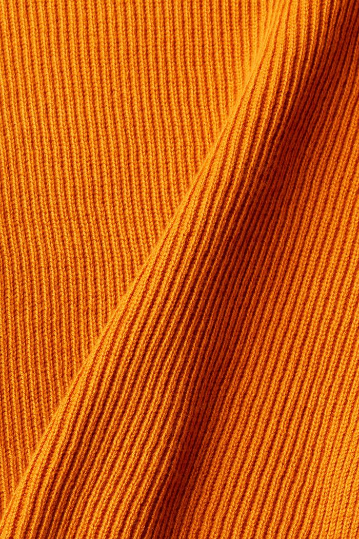 Stribet sweater, ORANGE, detail image number 5