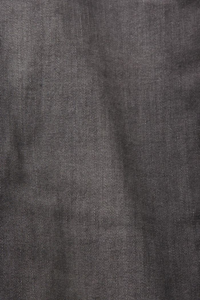 Figurformende jeans med høj talje, GREY DARK WASHED, detail image number 5