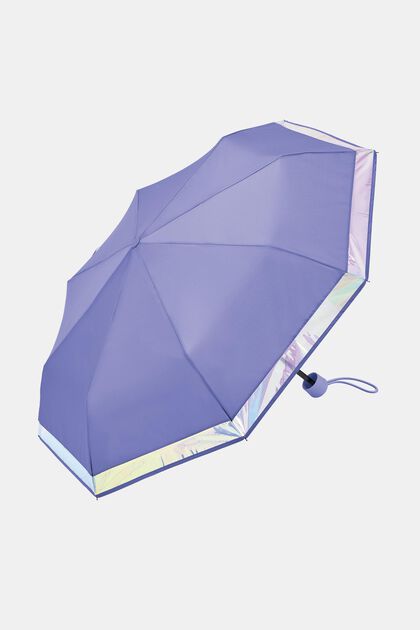 Paraply i lommestørrelse med changerende kanter, ONE COLOR, overview