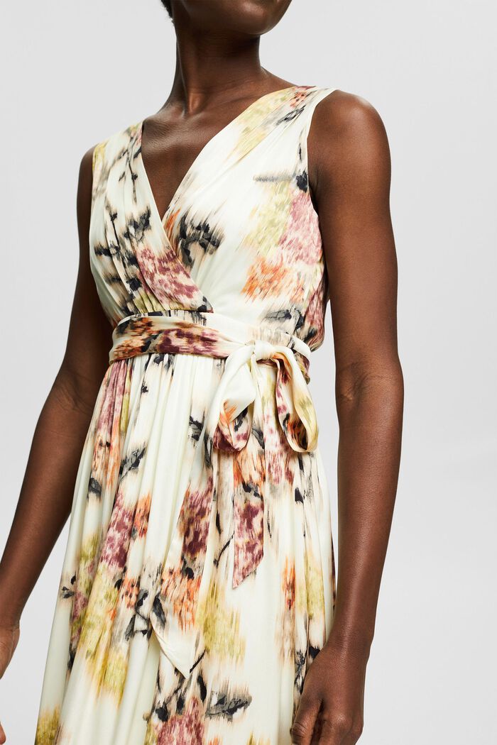 Mønstret kjole, LENZING™ ECOVERO™, PASTEL GREEN, detail image number 3