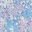 Maxikjole i mesh med allover-blomsterprint, LIGHT BLUE, swatch